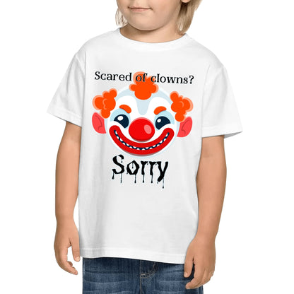 Scared of Clowns? Sorry - Kids100% Soft Cotton T-Shirt