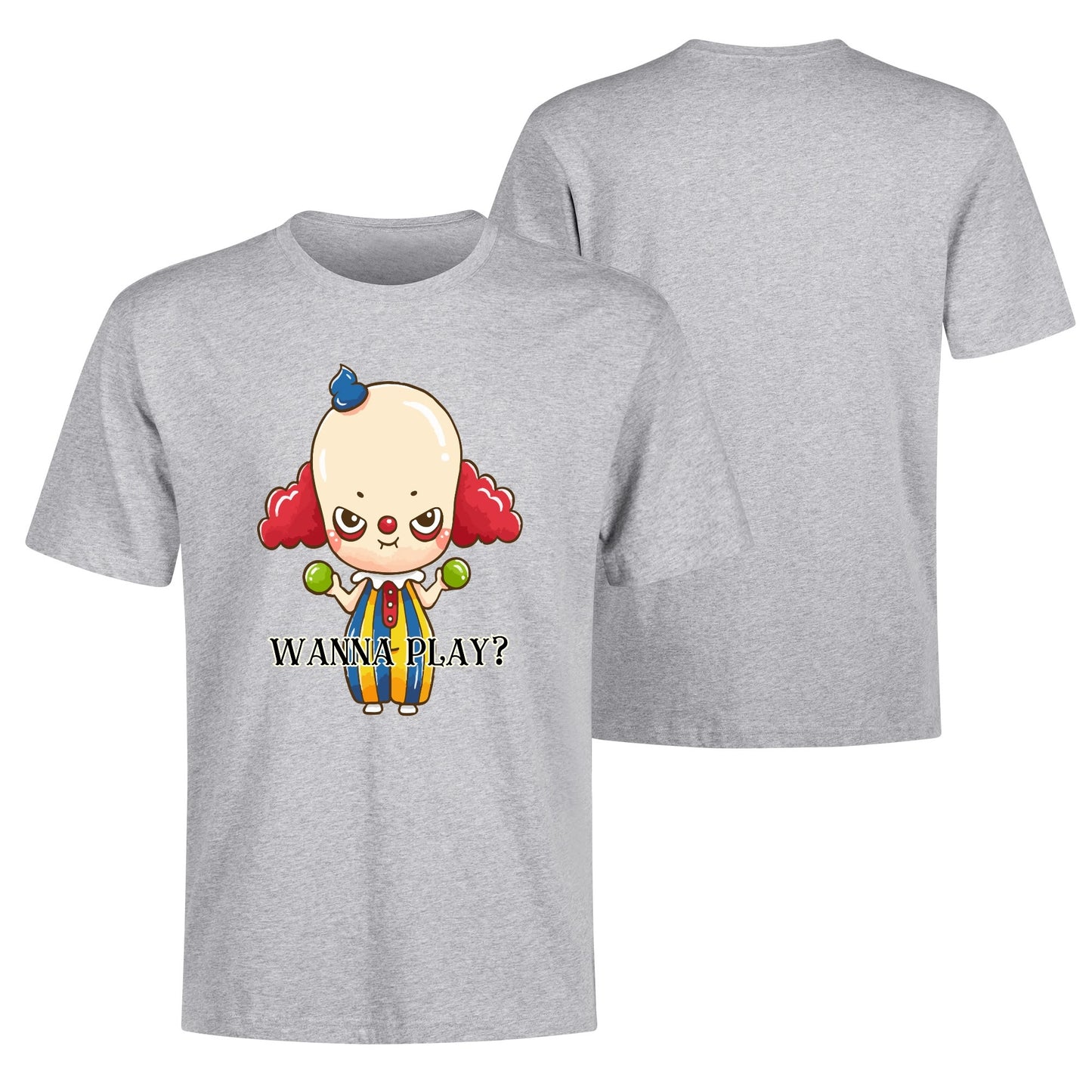 Wanna Play? - Mens 100% Soft Cotton T-Shirt