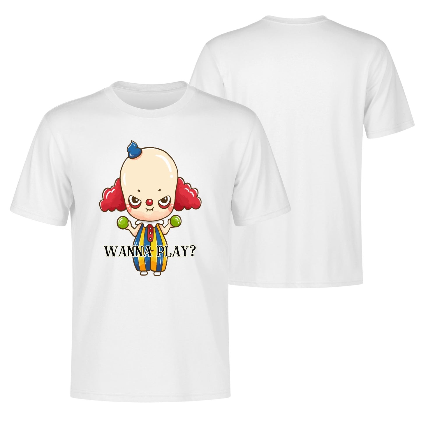 Wanna Play? - Mens 100% Soft Cotton T-Shirt