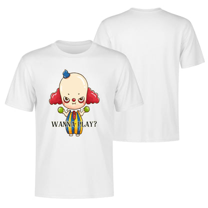 Wanna Play? - Mens 100% Soft Cotton T-Shirt