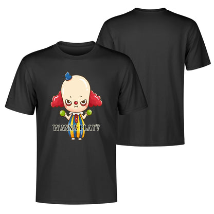 Wanna Play? - Mens 100% Soft Cotton T-Shirt