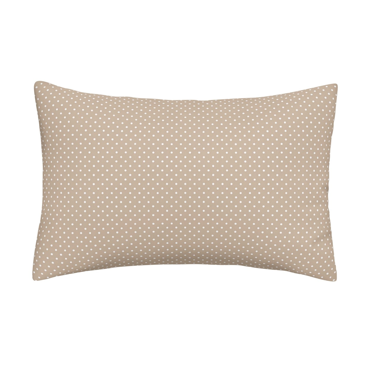 White Polka Dots - Soft Polyester Fleece Rectangular Pillowcase – Stylish, Comfortable, and Durable