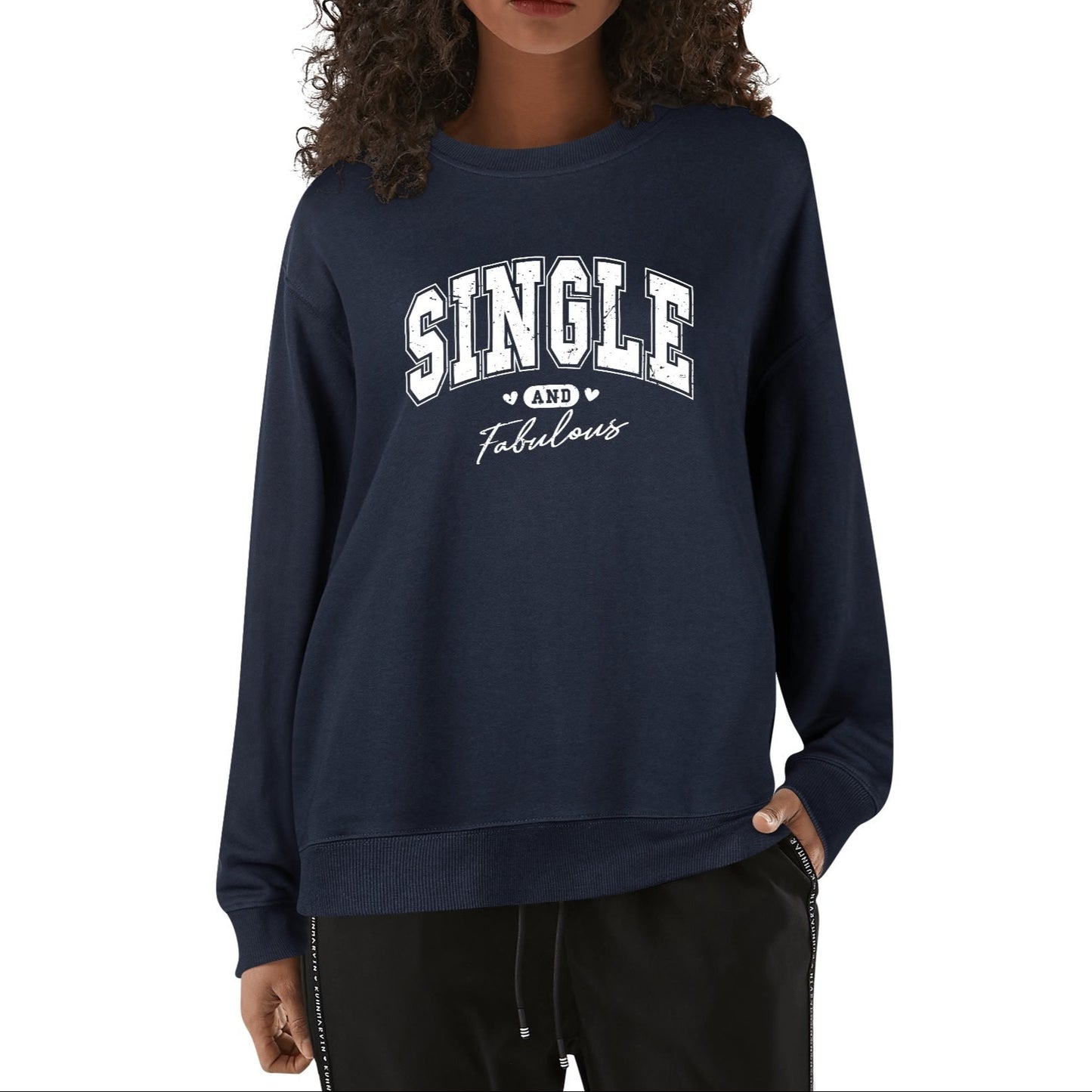 Single and Fabulous - Unisex 100% Soft Cotton Sweatshirt