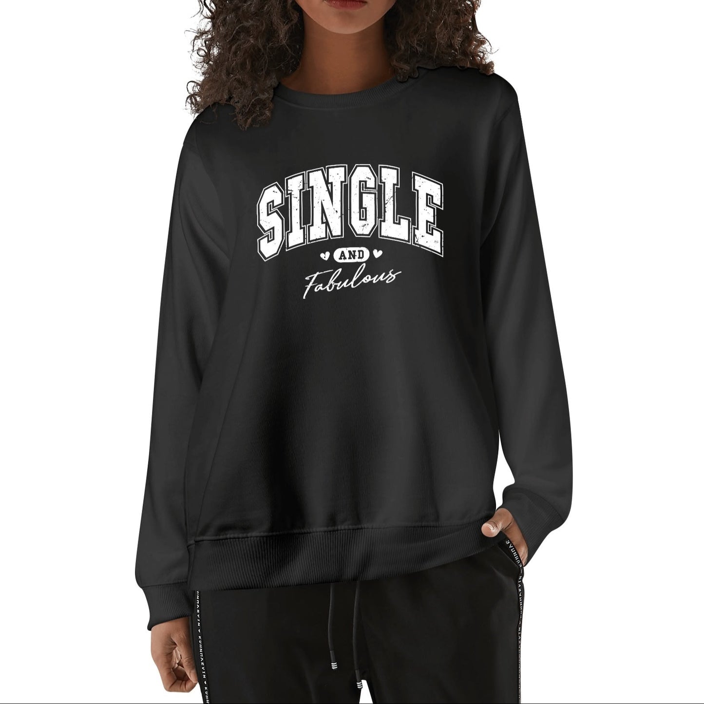 Single and Fabulous - Unisex 100% Soft Cotton Sweatshirt