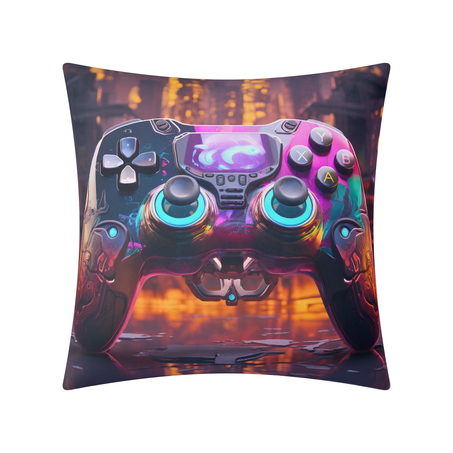 Gamer Fleece Pillow Case – (18x18 In)