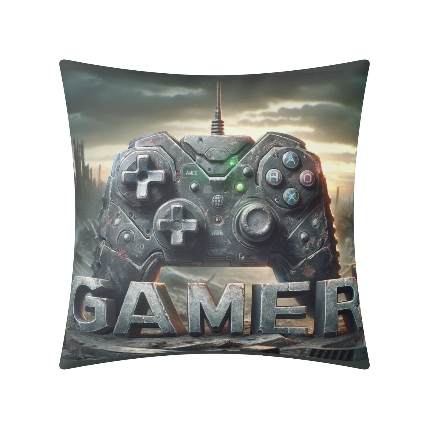 Gamer Fleece Pillow Case – (18x18 In)