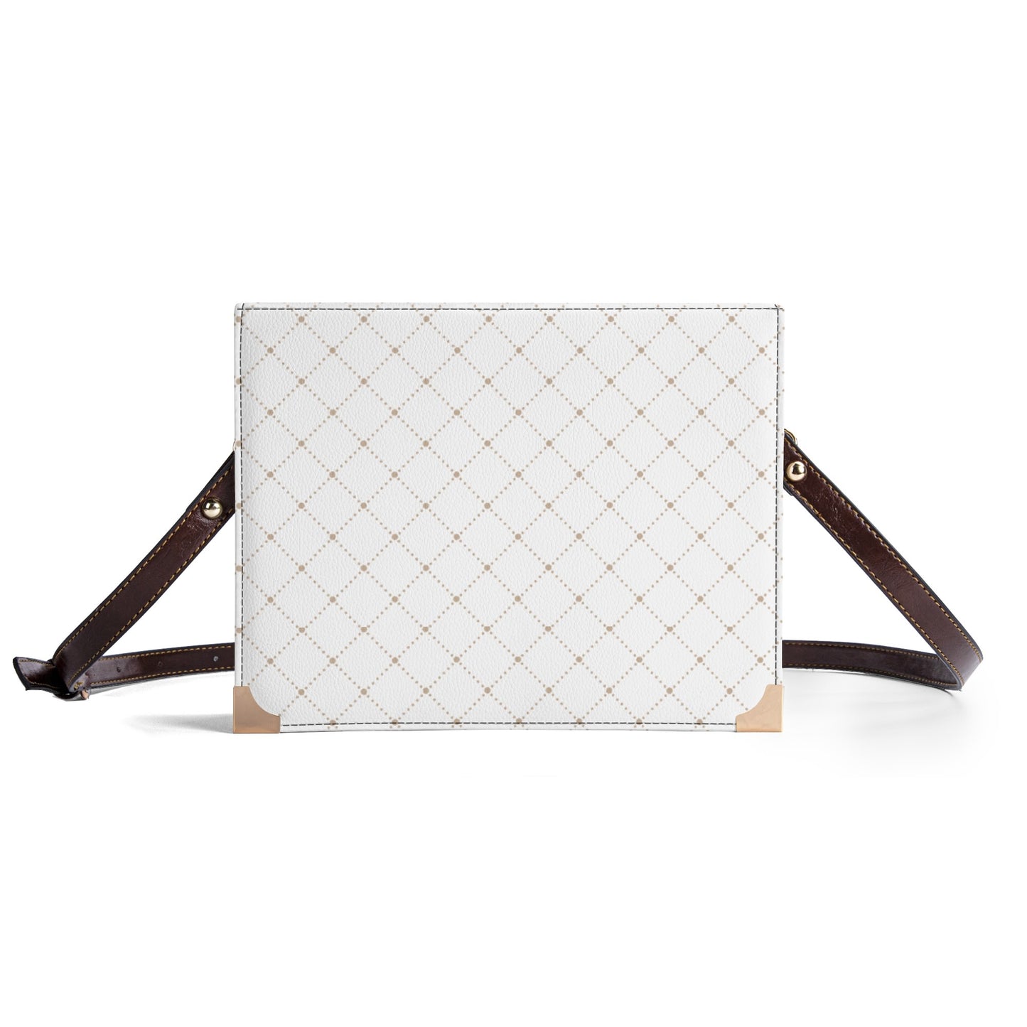 Diamond Pattern | Crossbody Bible Bag - Hands-Free Book Carrier