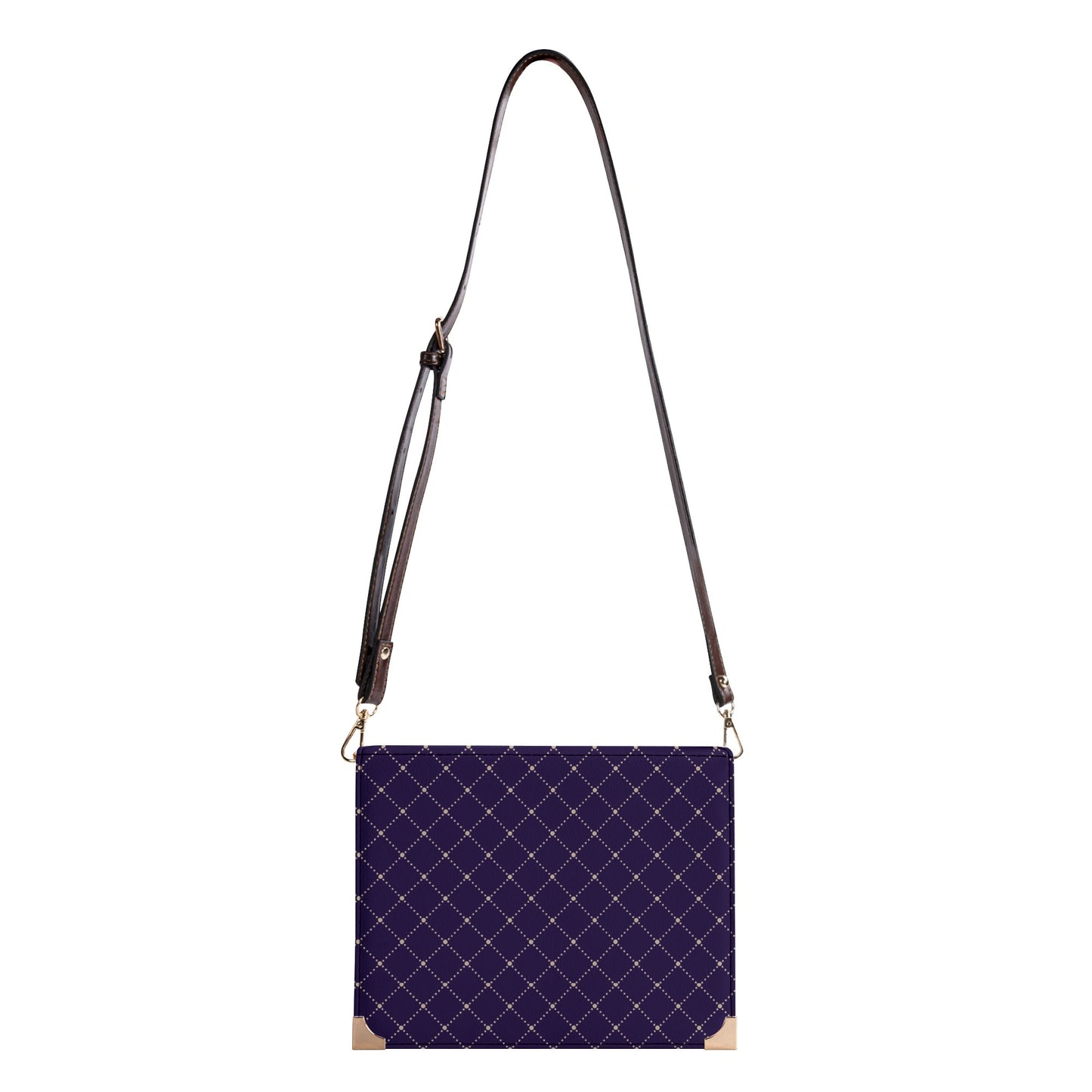 Diamond Pattern | Crossbody Bible Bag - Hands-Free Book Carrier