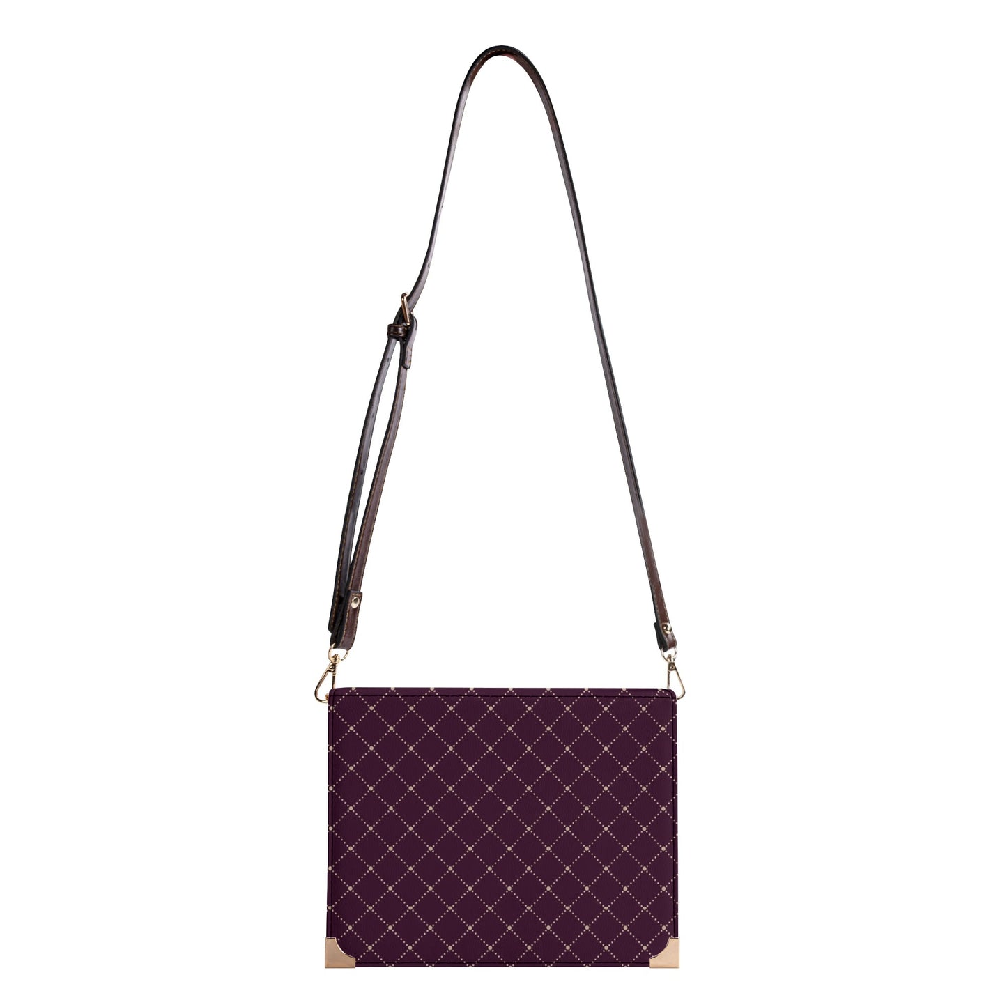 Diamond Pattern | Crossbody Bible Bag - Hands-Free Book Carrier