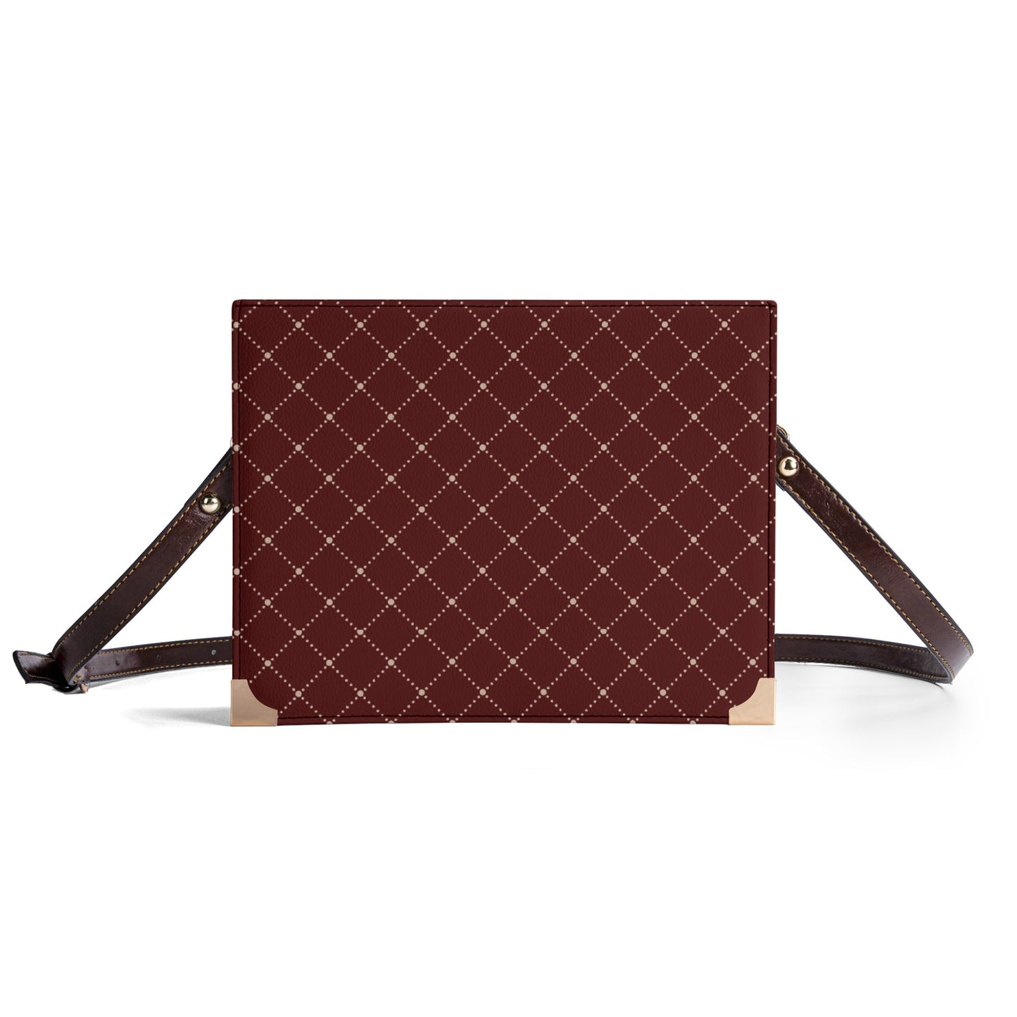 Diamond Pattern | Crossbody Bible Bag - Hands-Free Book Carrier