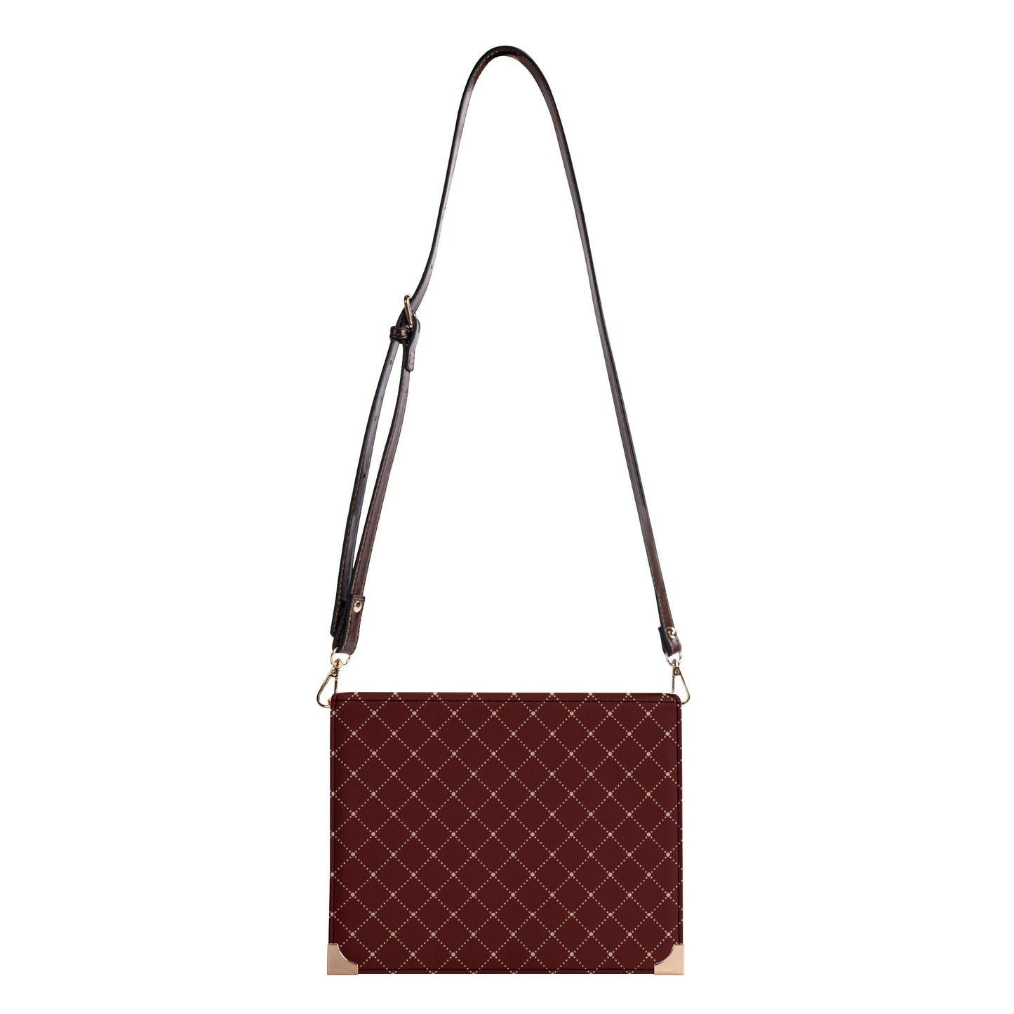 Diamond Pattern | Crossbody Bible Bag - Hands-Free Book Carrier