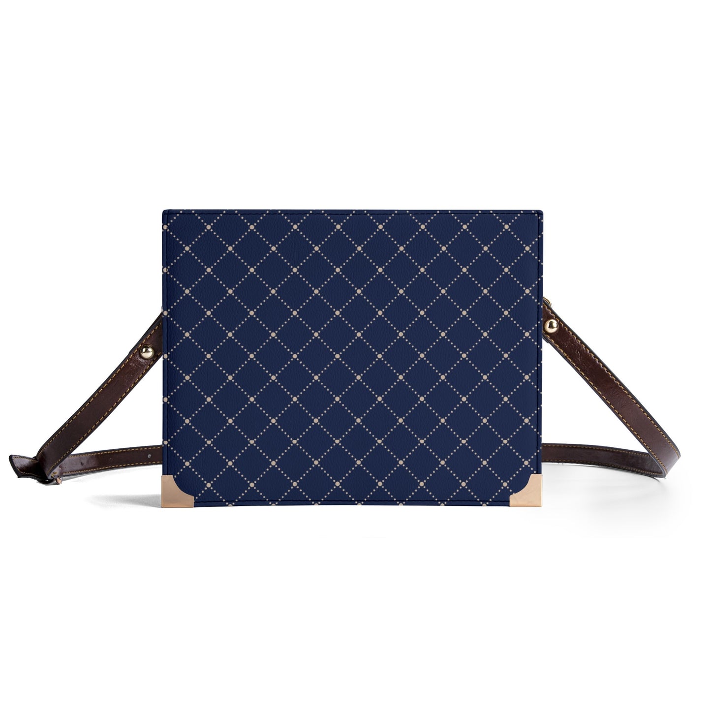 Diamond Pattern | Crossbody Bible Bag - Hands-Free Book Carrier