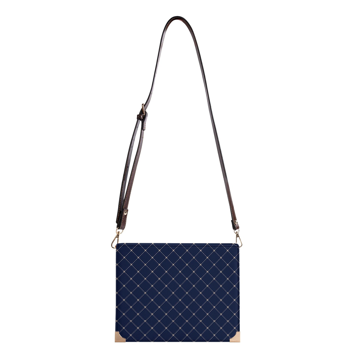 Diamond Pattern | Crossbody Bible Bag - Hands-Free Book Carrier