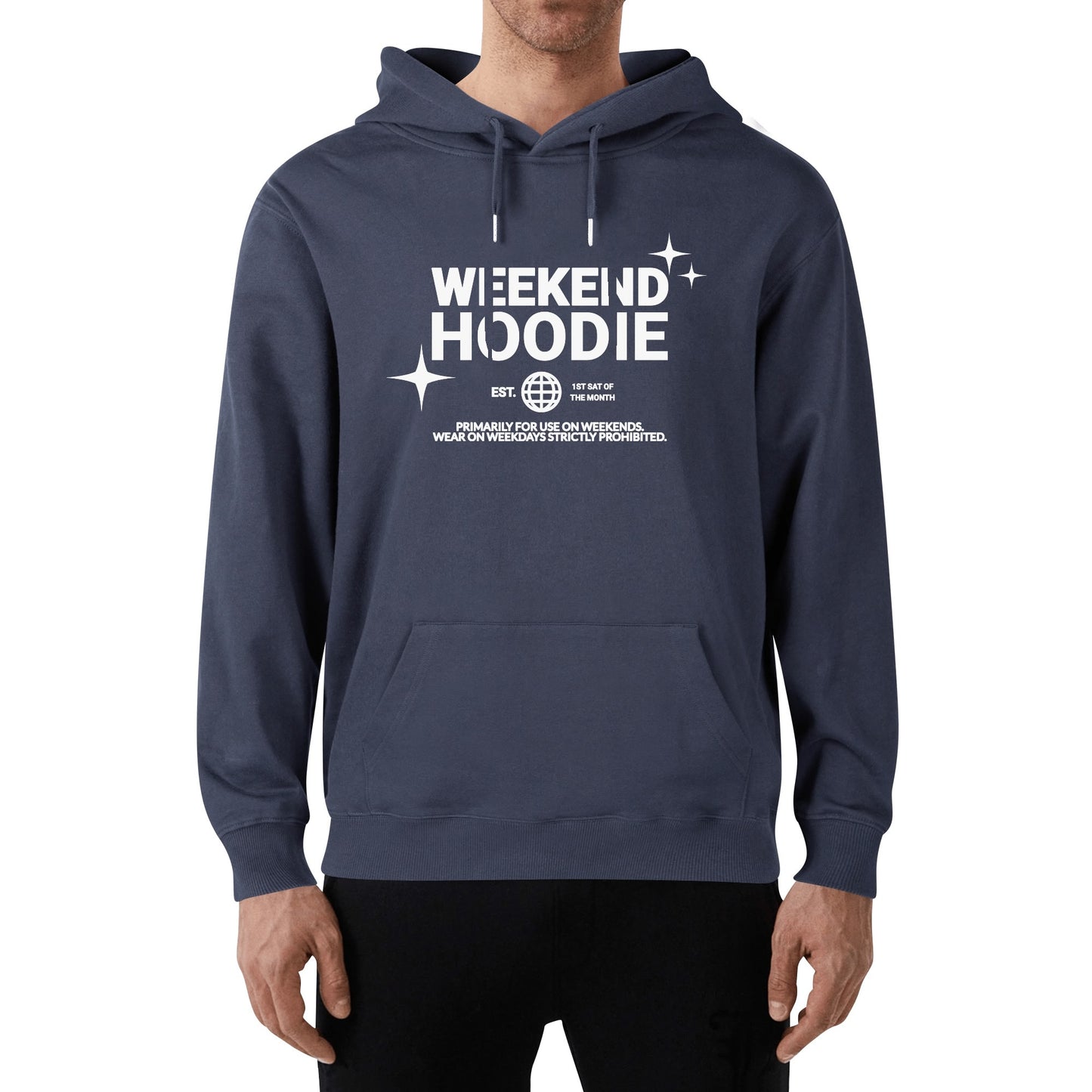 Weekend Hoodie - Unisex 100% Soft Cotton Hoodie – Cozy, Stylish, and Versatile