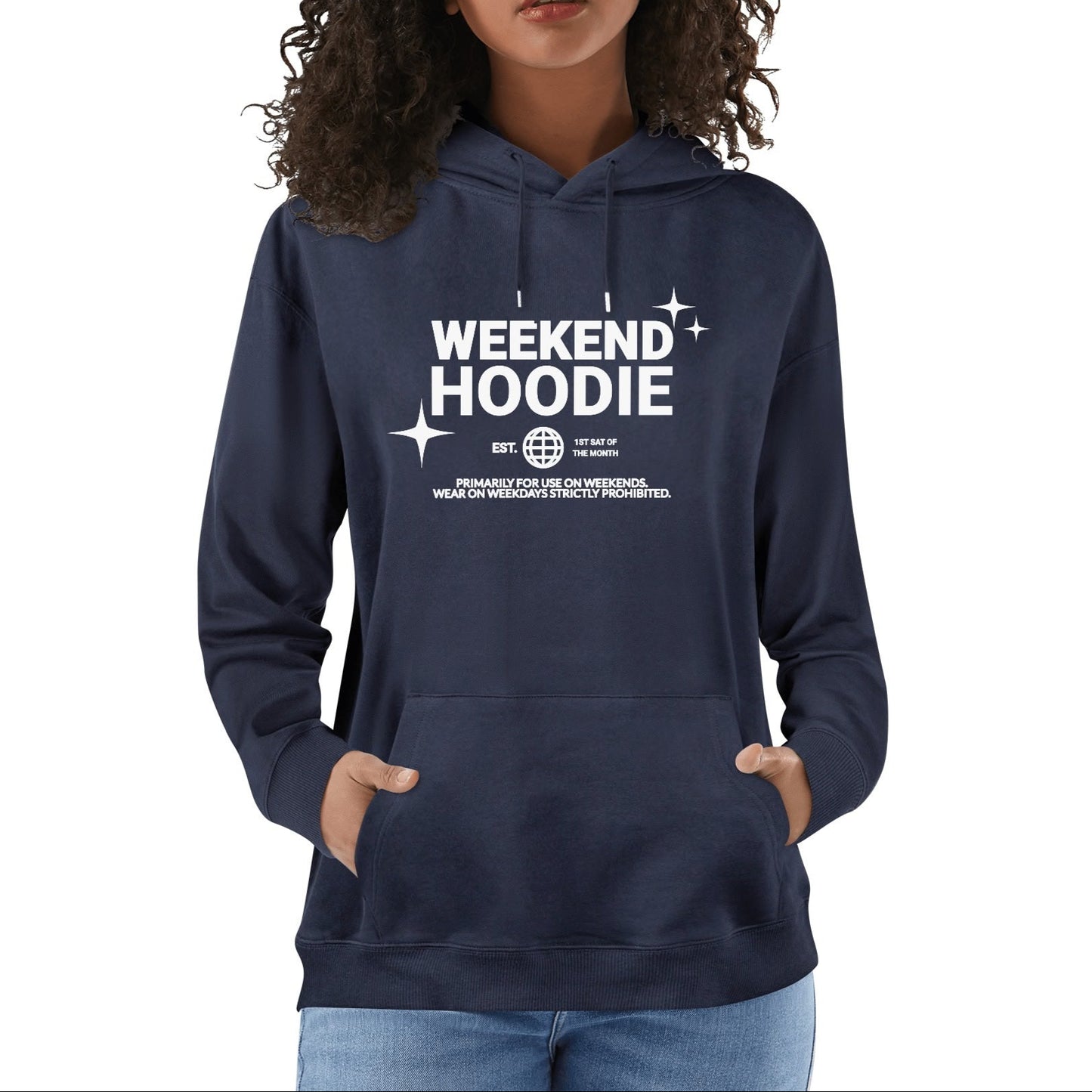 Weekend Hoodie - Unisex 100% Soft Cotton Hoodie – Cozy, Stylish, and Versatile