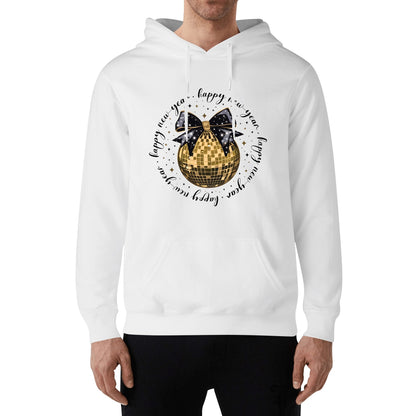 Coquette Happy New Year! - Unisex 100% Soft Cotton Hoodie – Cozy, Stylish, and Versatile