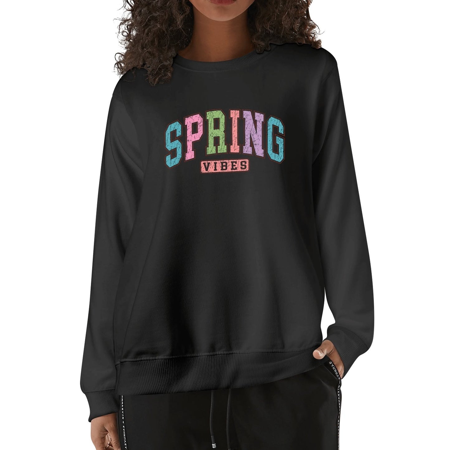 Spring Vibes - Unisex 100% Soft Cotton Sweatshirt