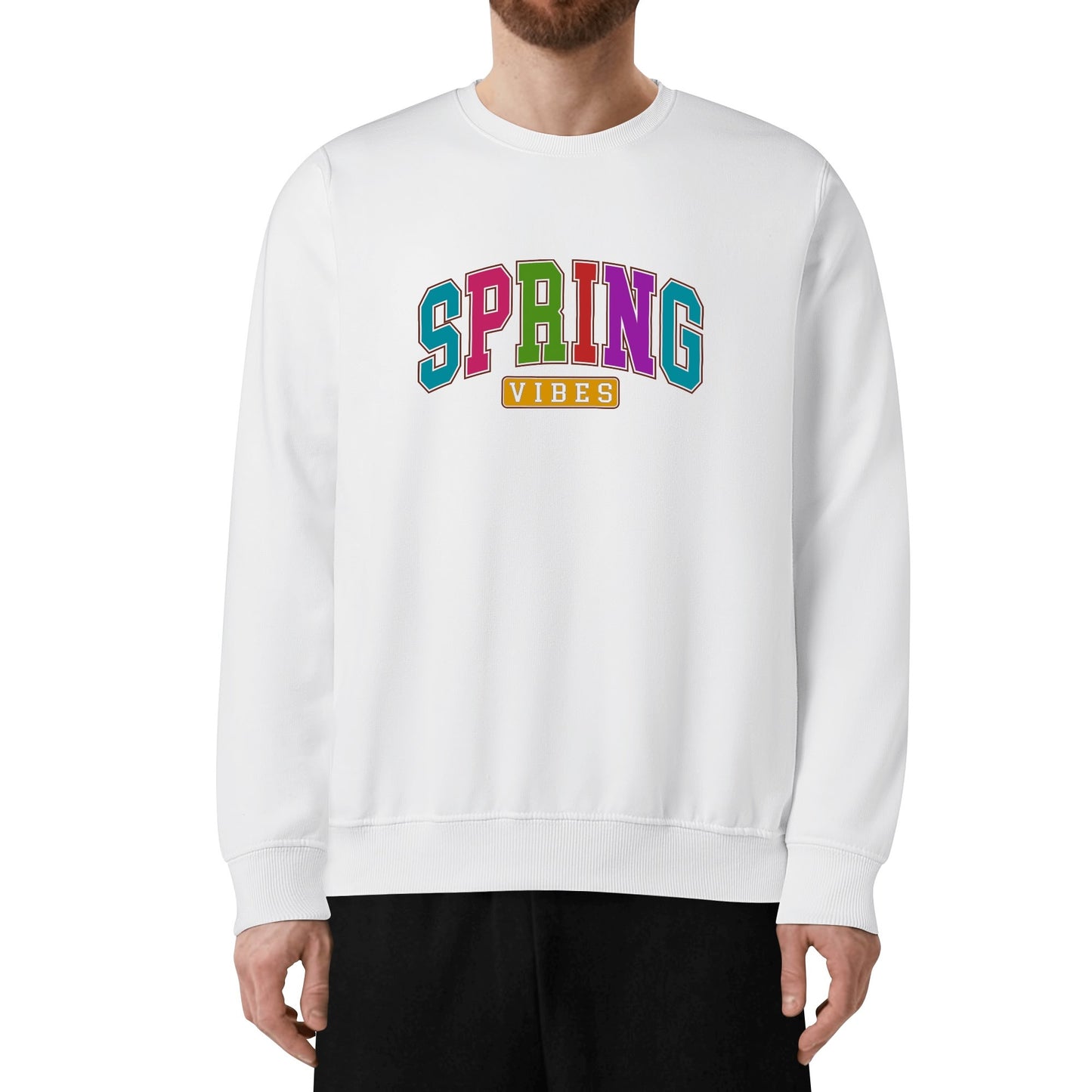 Spring Vibes - Unisex 100% Soft Cotton Sweatshirt