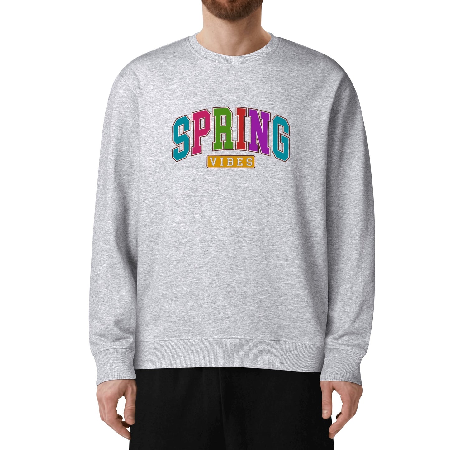 Spring Vibes - Unisex 100% Soft Cotton Sweatshirt