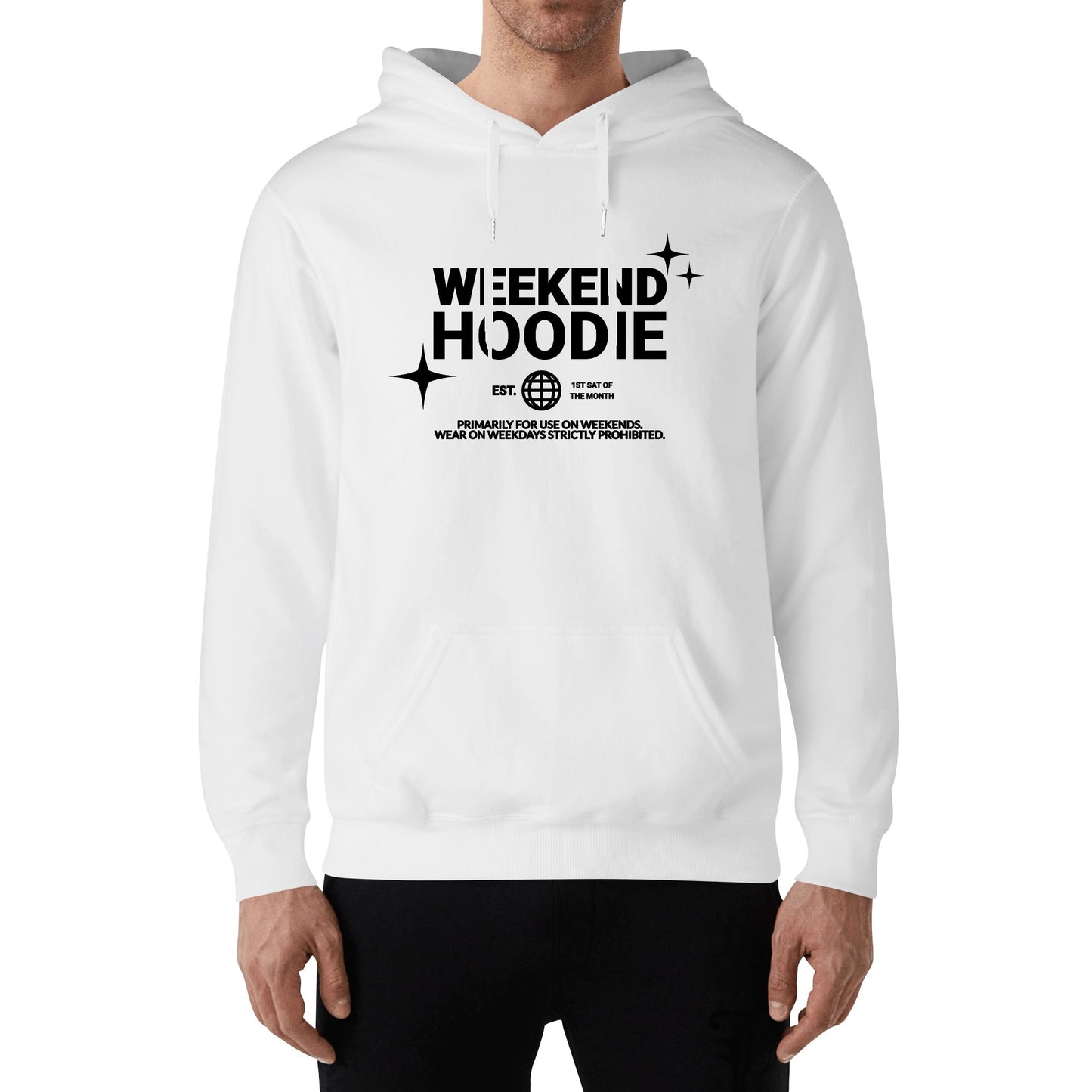 Weekend Hoodie - Unisex 100% Soft Cotton Hoodie – Cozy, Stylish, and Versatile