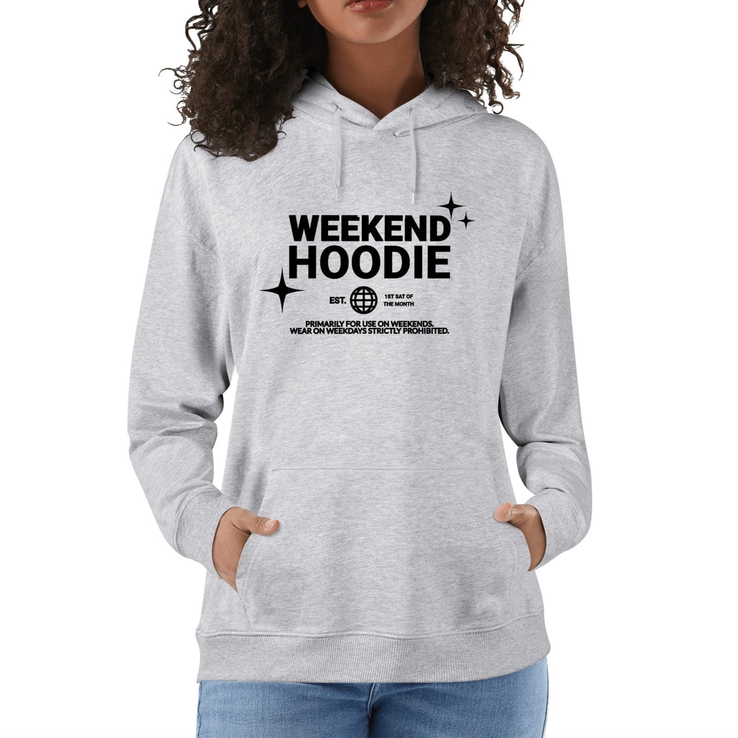 Weekend Hoodie - Unisex 100% Soft Cotton Hoodie – Cozy, Stylish, and Versatile