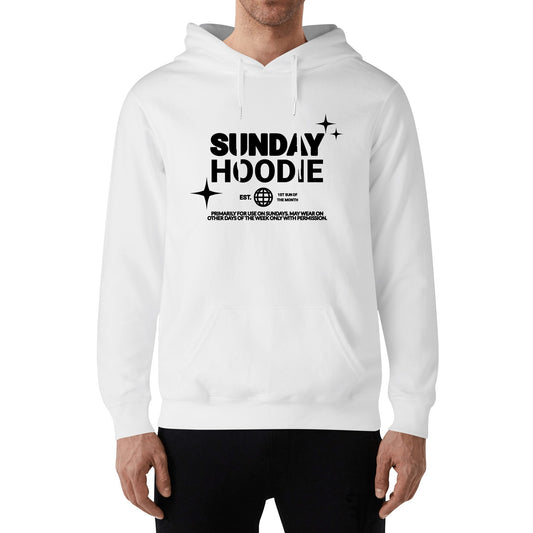 Sunday Hoodie - Unisex 100% Soft Cotton Hoodie – Cozy, Stylish, and Versatile