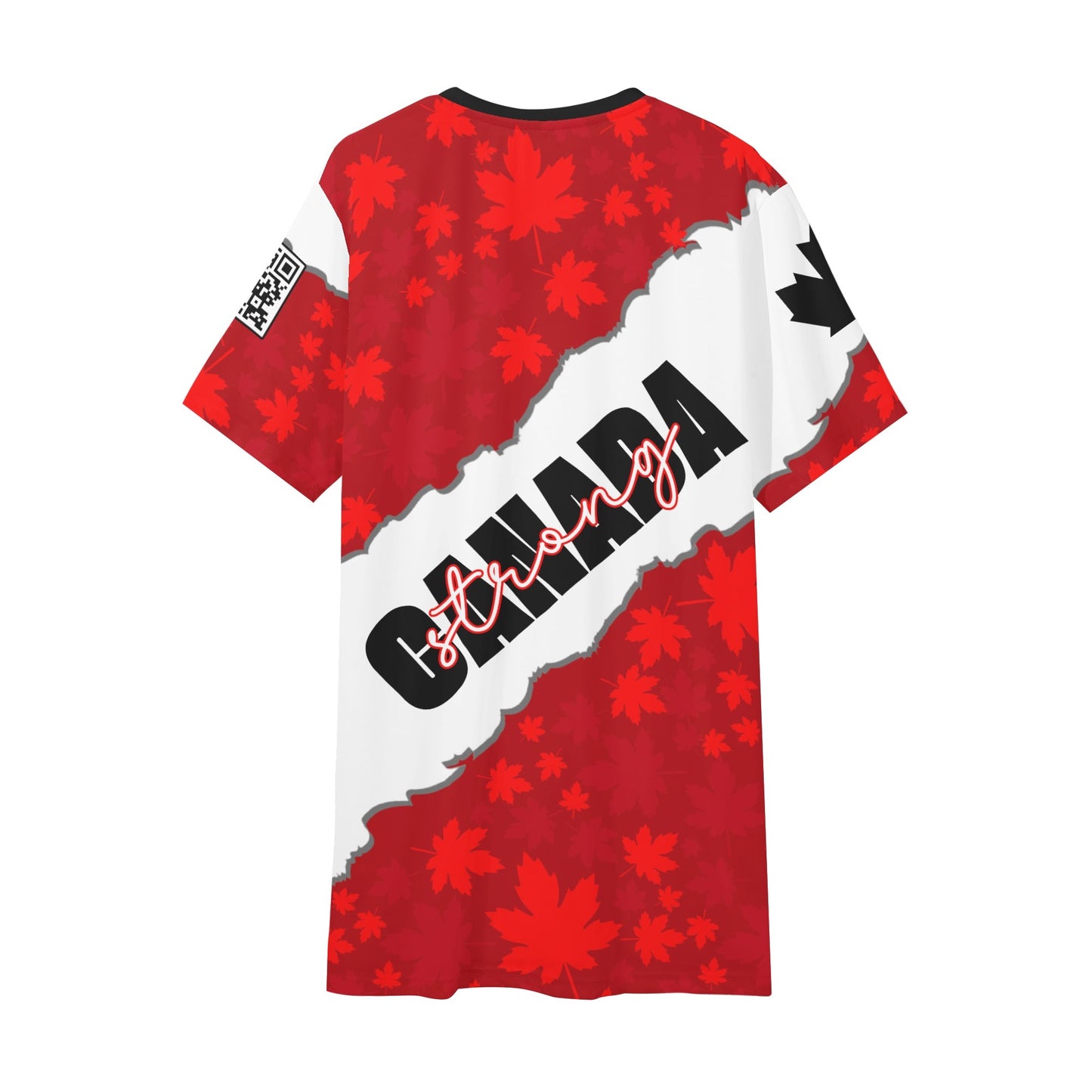 Canada Strong - Mens V-Neck Tee – Soft, Stylish, and Vibrant