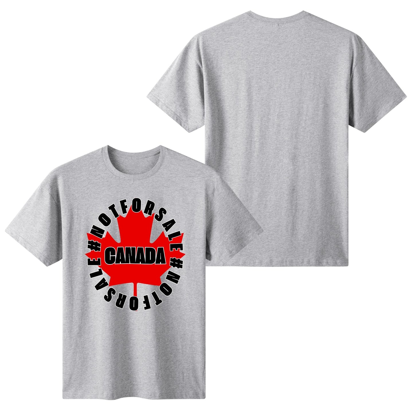 Canada Is Not For Sale - Womens 100% Soft Cotton T-Shirt