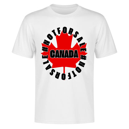 Canadas Not For Sale - Mens 100% Soft Cotton T-Shirt