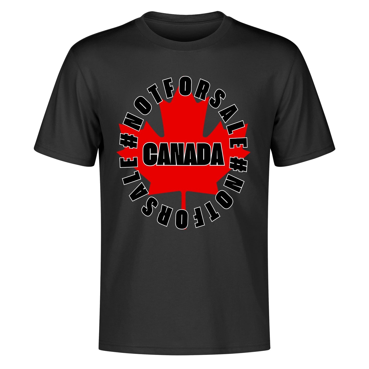 Canadas Not For Sale - Mens 100% Soft Cotton T-Shirt