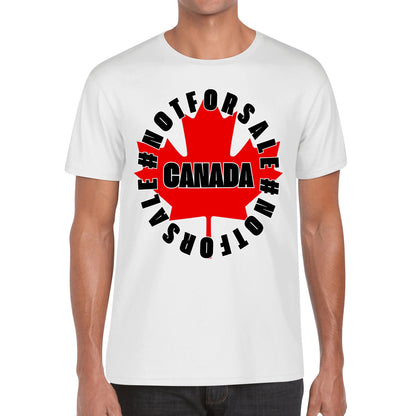 Canadas Not For Sale - Mens 100% Soft Cotton T-Shirt