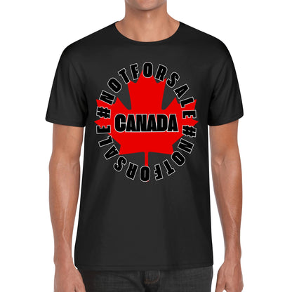 Canadas Not For Sale - Mens 100% Soft Cotton T-Shirt