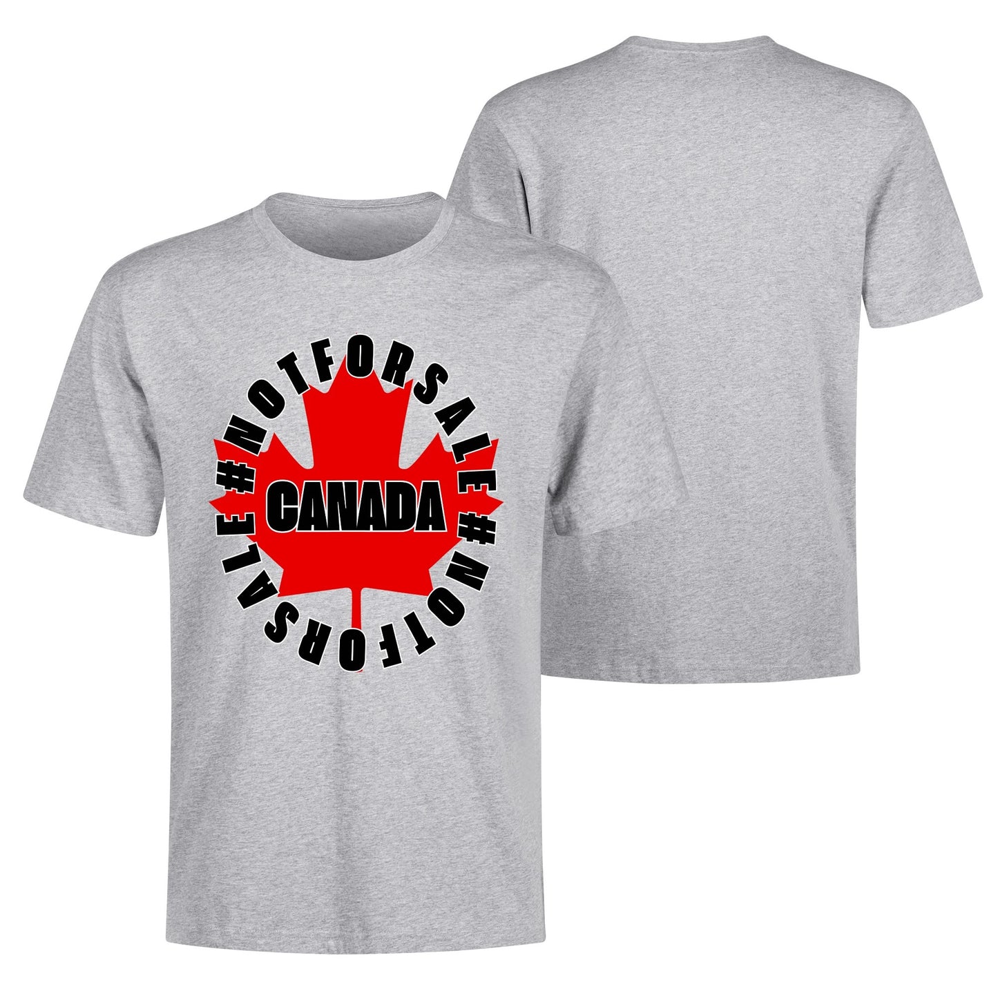 Canadas Not For Sale - Mens 100% Soft Cotton T-Shirt