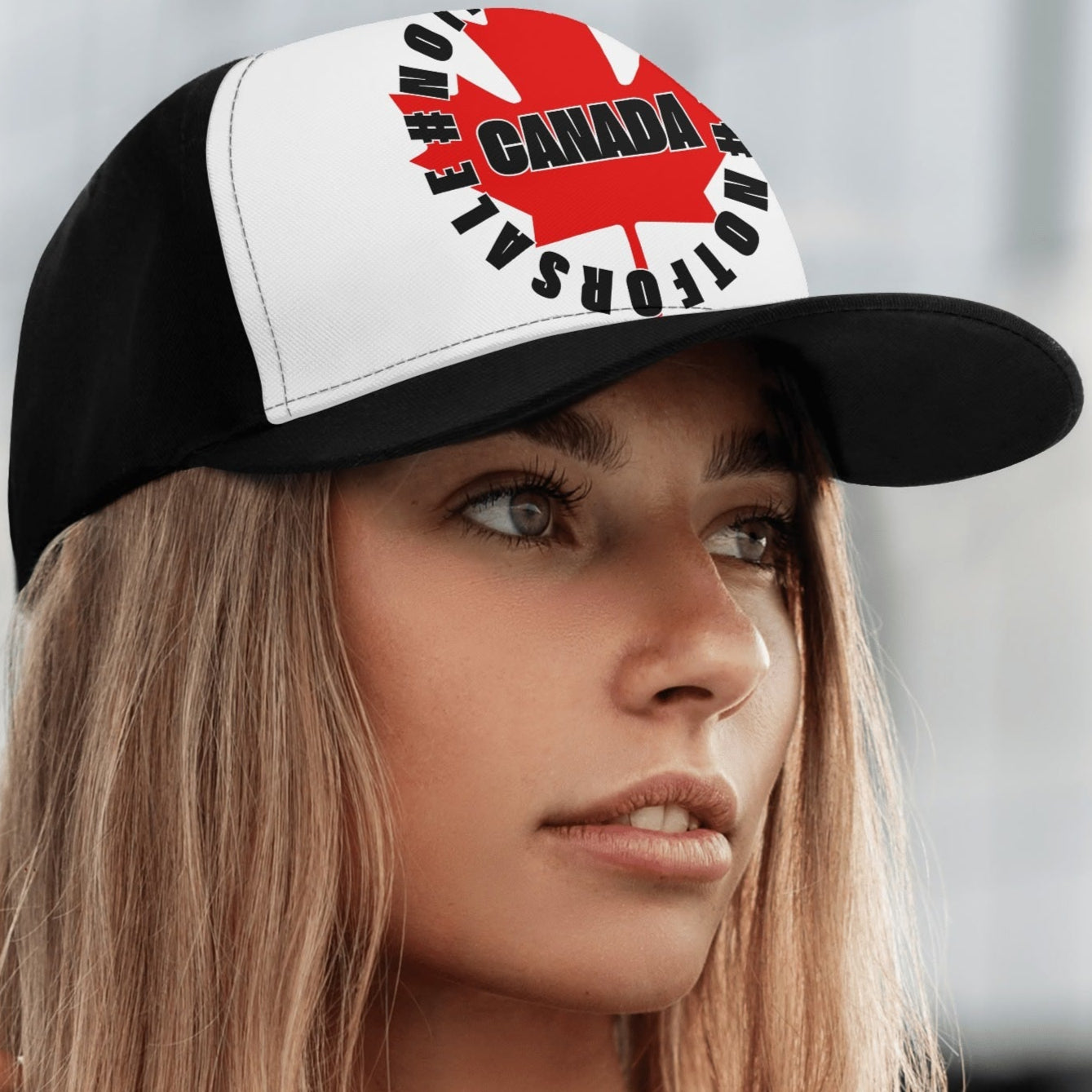 Round Canada is #NOTFORSALE - Unisex Baseball Cap – Stylish, Comfortable, and Versatile