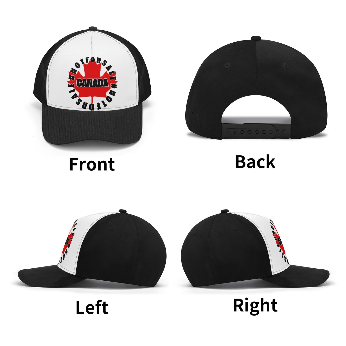 Round Canada is #NOTFORSALE - Unisex Baseball Cap – Stylish, Comfortable, and Versatile