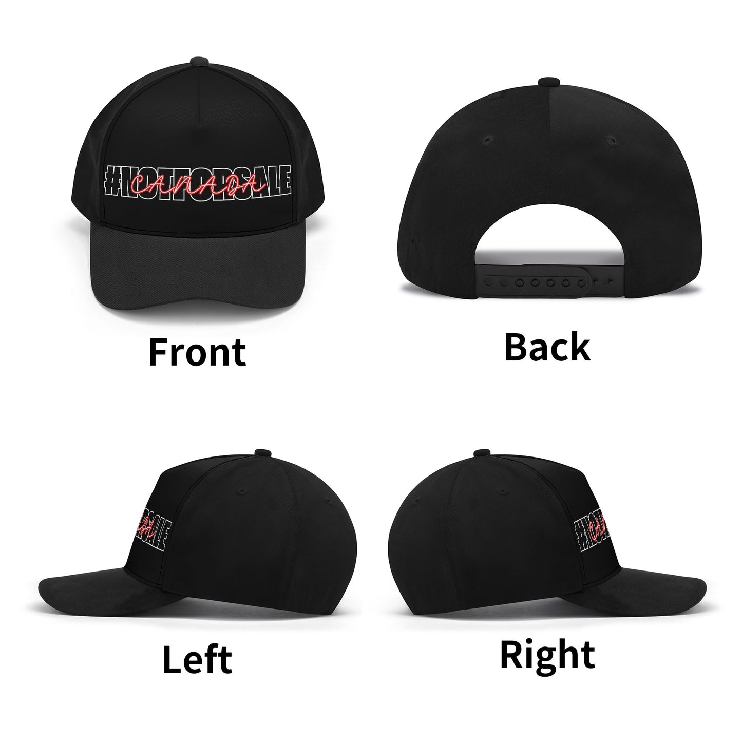 Canada - #NOTFORSALE - Unisex Baseball Cap – Stylish, Comfortable, and Versatile