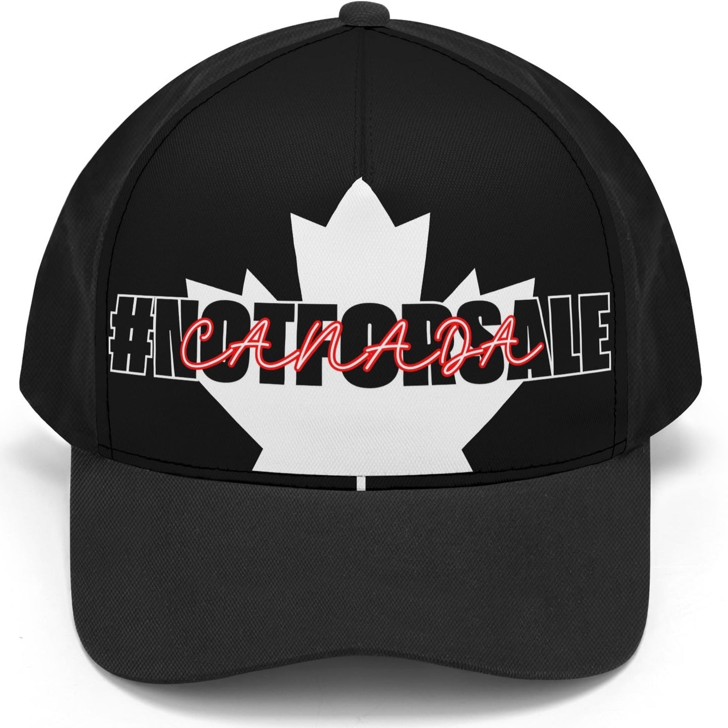 Canada - #NOTFORSALE on a Maple Leaf - Unisex Baseball Cap – Stylish, Comfortable, and Versatile