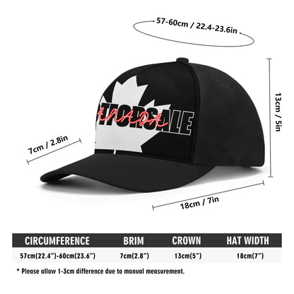 Canada - #NOTFORSALE on a Maple Leaf - Unisex Baseball Cap – Stylish, Comfortable, and Versatile