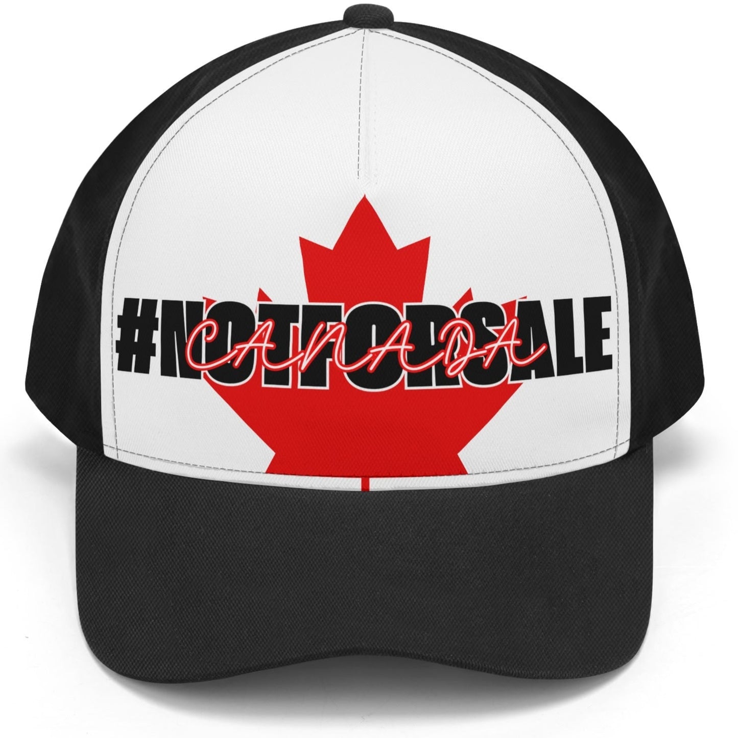 Canada - #NOTFORSALE on a Maple Leaf - Unisex Baseball Cap – Stylish, Comfortable, and Versatile