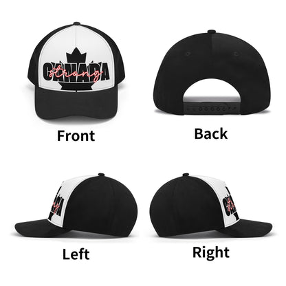 Canada Strong on a Maple Leaf - Unisex Baseball Cap – Stylish, Comfortable, and Versatile