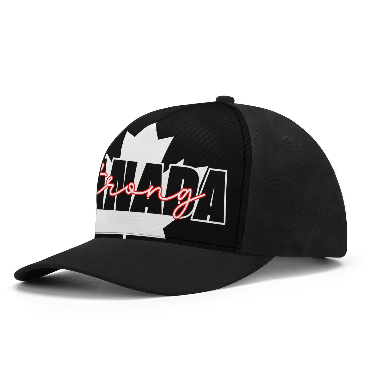 Canada Strong on a Maple Leaf - Unisex Baseball Cap – Stylish, Comfortable, and Versatile