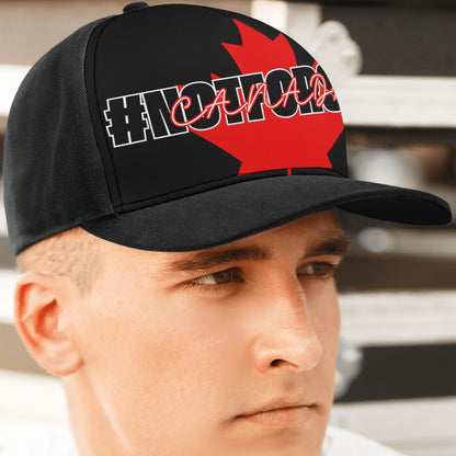 Canada - #NOTFORSALE on a Maple Leaf - Unisex Baseball Cap – Stylish, Comfortable, and Versatile