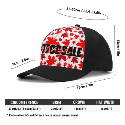 #NOTFORSALE - Maple Leaf Background - Unisex Baseball Cap – Stylish, Comfortable, and Versatile