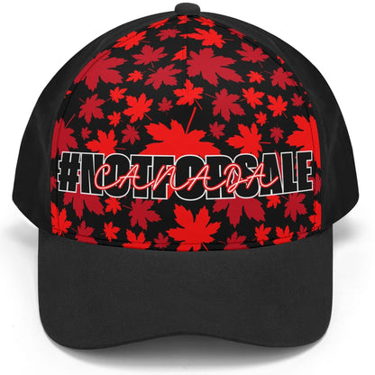 #NOTFORSALE - Maple Leaf Background - Unisex Baseball Cap – Stylish, Comfortable, and Versatile