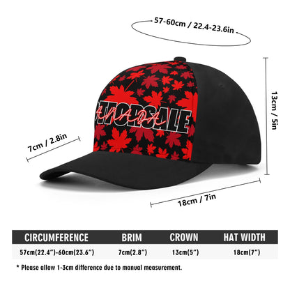 #NOTFORSALE - Maple Leaf Background - Unisex Baseball Cap – Stylish, Comfortable, and Versatile