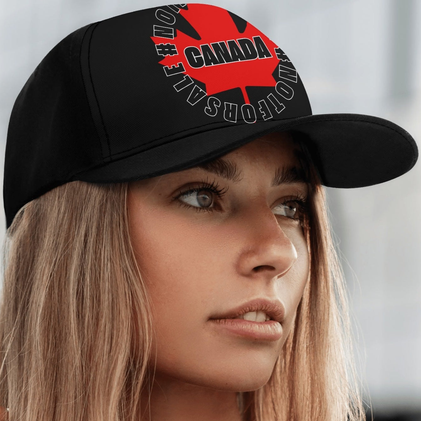 Round Canada is #NOTFORSALE - Unisex Baseball Cap – Stylish, Comfortable, and Versatile