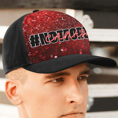 O Canada - Red Glitter Print | Unisex Baseball Cap – Stylish, Comfortable, and Versatile