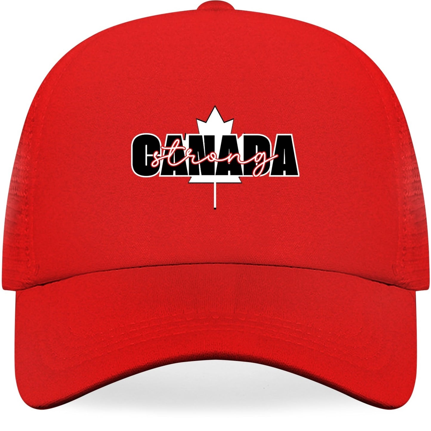 Canada Strong - Breathable Mesh Baseball Hat – Stylish, Comfortable, and UV Protective