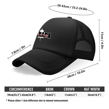 Canada Strong - Breathable Mesh Baseball Hat – Stylish, Comfortable, and UV Protective