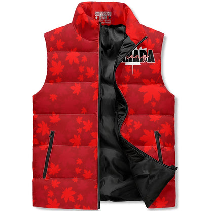 Canada Strong Puffer Vest - Unisex, All-Weather Protection with Zip Closure